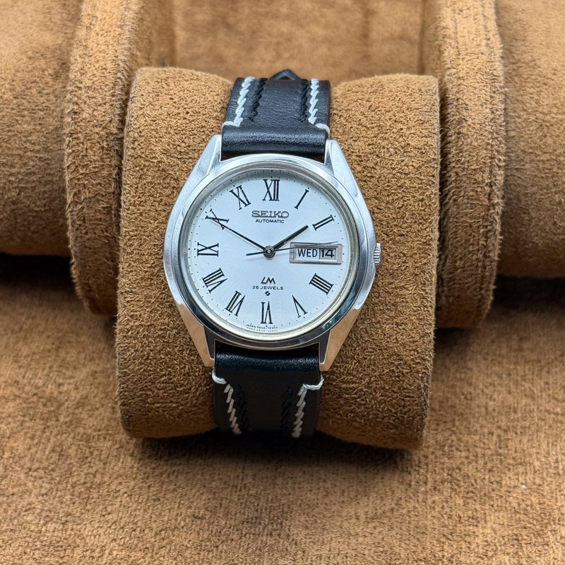 Seiko Seiko - Lord Matic 銀徽 (Ginki) – Silver Crest - No reserve price - 5606-7192 - Men - 1974 vintage watch - image 9