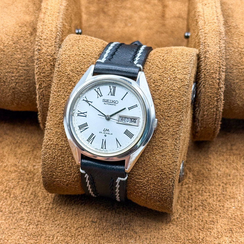Seiko Seiko - Lord Matic 銀徽 (Ginki) – Silver Crest - No reserve price - 5606-7192 - Men - 1974 vintage watch - image 10