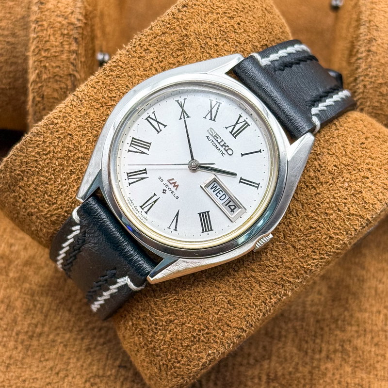 Seiko Seiko - Lord Matic 銀徽 (Ginki) – Silver Crest - No reserve price - 5606-7192 - Men - 1974 vintage watch - image 14