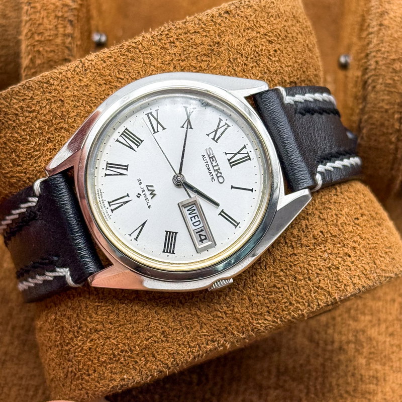 Seiko Seiko - Lord Matic 銀徽 (Ginki) – Silver Crest - No reserve price - 5606-7192 - Men - 1974 vintage watch - image 15