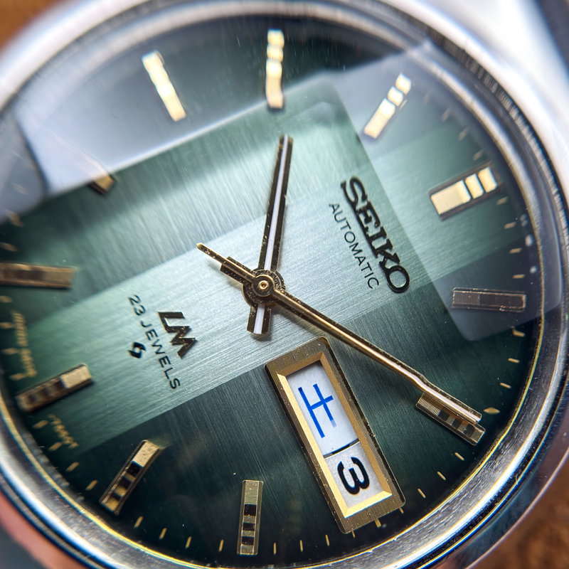 Seiko Seiko - Lord Matic "Gradient Green Sunburst" [Near-Mint] 煌環 (Kōkan) – Radiant Ring - No reserve price - 5606-7310 - Men - 1973 vintage watch - image 20