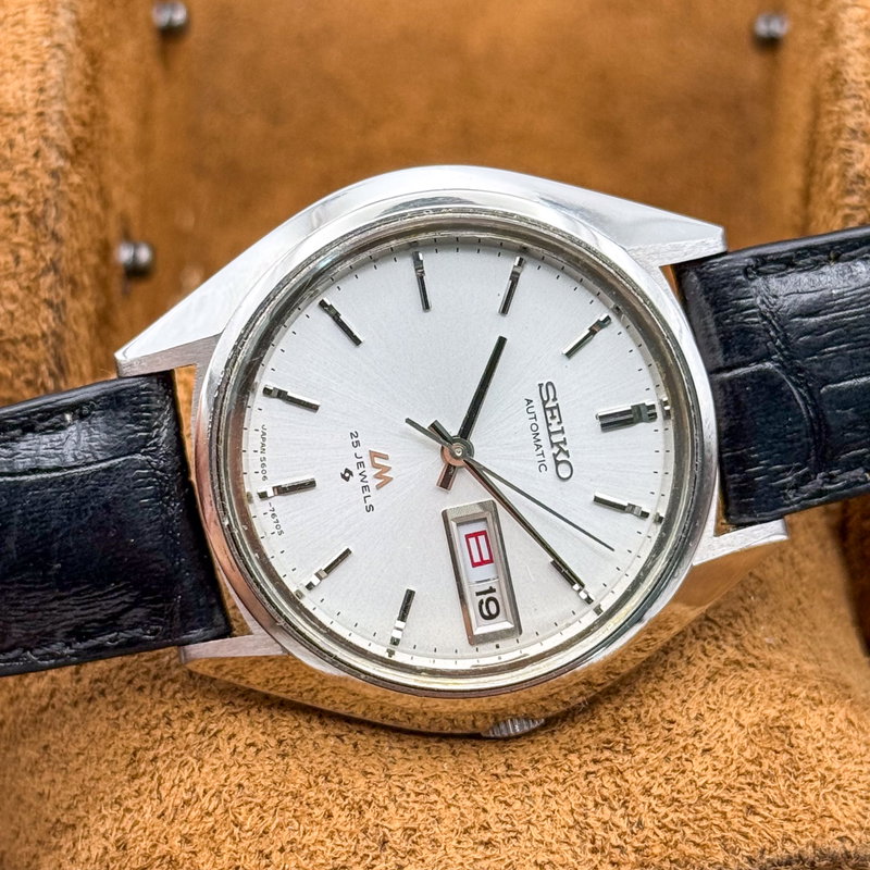 Seiko Seiko - Lord Matic [Near-Mint] 静星 (Seisei) – Quiet Star - No reserve price - 5606-7192 - Men - 1974 vintage watch - image 21