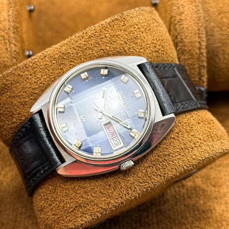 Seiko Seiko - Lord Matic "Gradient Blue Sunburst" 柔映 (Jūei) – Gentle Glow - No reserve price - 5D3112 - Men - 1975 vintage watch - image 14