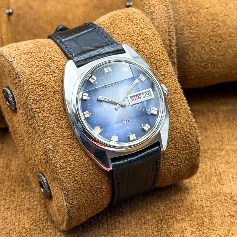 Seiko Seiko - Lord Matic "Gradient Blue Sunburst" 柔映 (Jūei) – Gentle Glow - No reserve price - 5D3112 - Men - 1975 vintage watch - image 15
