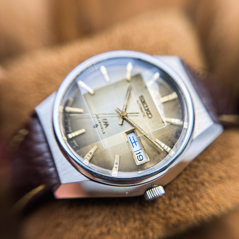 Seiko Seiko - Lord Matic "Gradient Golden Sunburst" [Near-Mint] 凛光 (Rinkō) – Dignified Light - No reserve price - 5606-7351 - Men - 1974 vintage watch - image 18