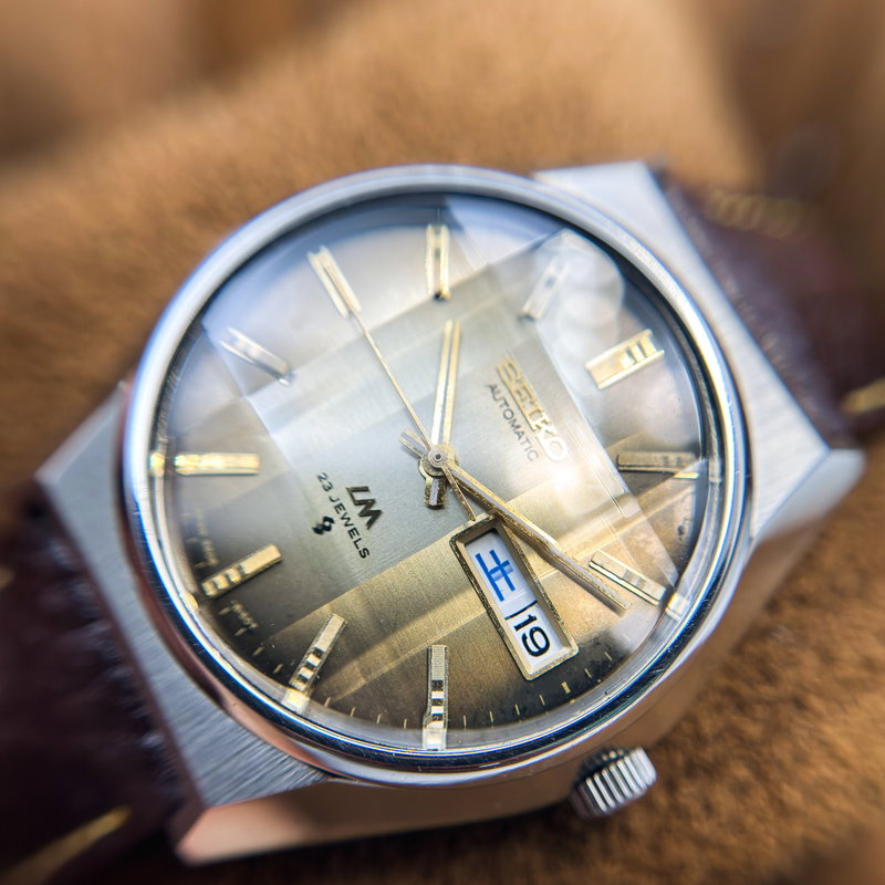 Seiko Seiko - Lord Matic "Gradient Golden Sunburst" [Near-Mint] 凛光 (Rinkō) – Dignified Light - No reserve price - 5606-7351 - Men - 1974 vintage watch - image 20