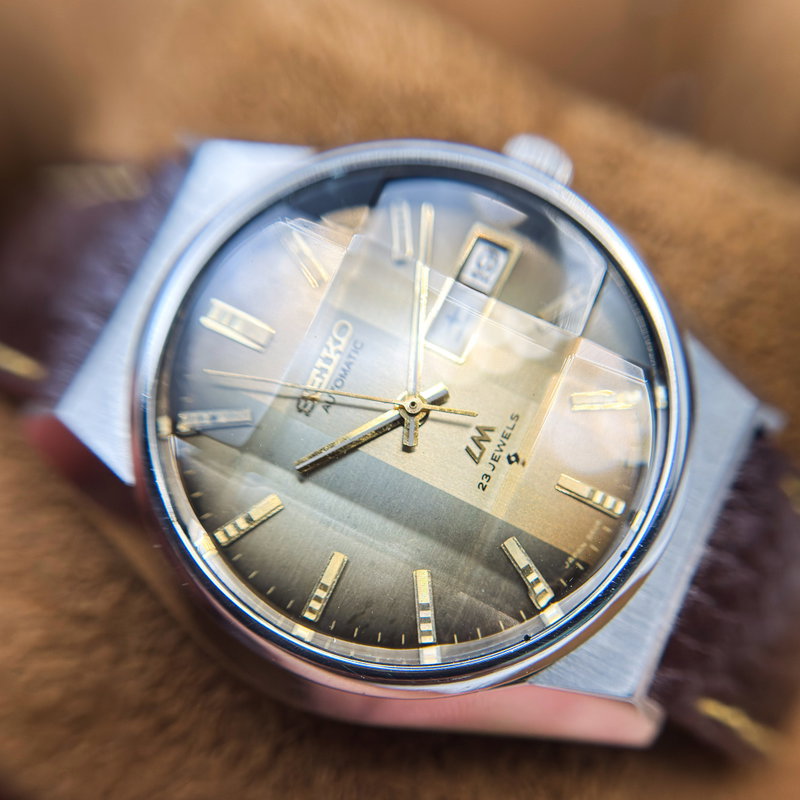 Seiko Seiko - Lord Matic "Gradient Golden Sunburst" [Near-Mint] 凛光 (Rinkō) – Dignified Light - No reserve price - 5606-7351 - Men - 1974 vintage watch - image 21