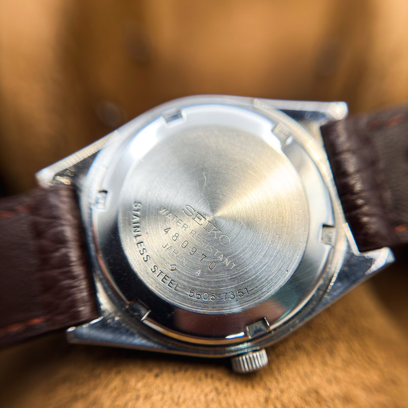 Seiko Seiko - Lord Matic "Gradient Golden Sunburst" [Near-Mint] 凛光 (Rinkō) – Dignified Light - No reserve price - 5606-7351 - Men - 1974 vintage watch - image 23