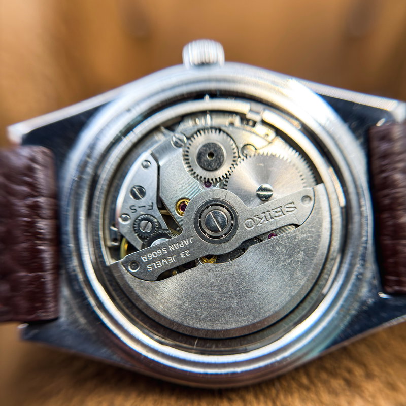 Seiko Seiko - Lord Matic "Gradient Golden Sunburst" [Near-Mint] 凛光 (Rinkō) – Dignified Light - No reserve price - 5606-7351 - Men - 1974 vintage watch - image 24