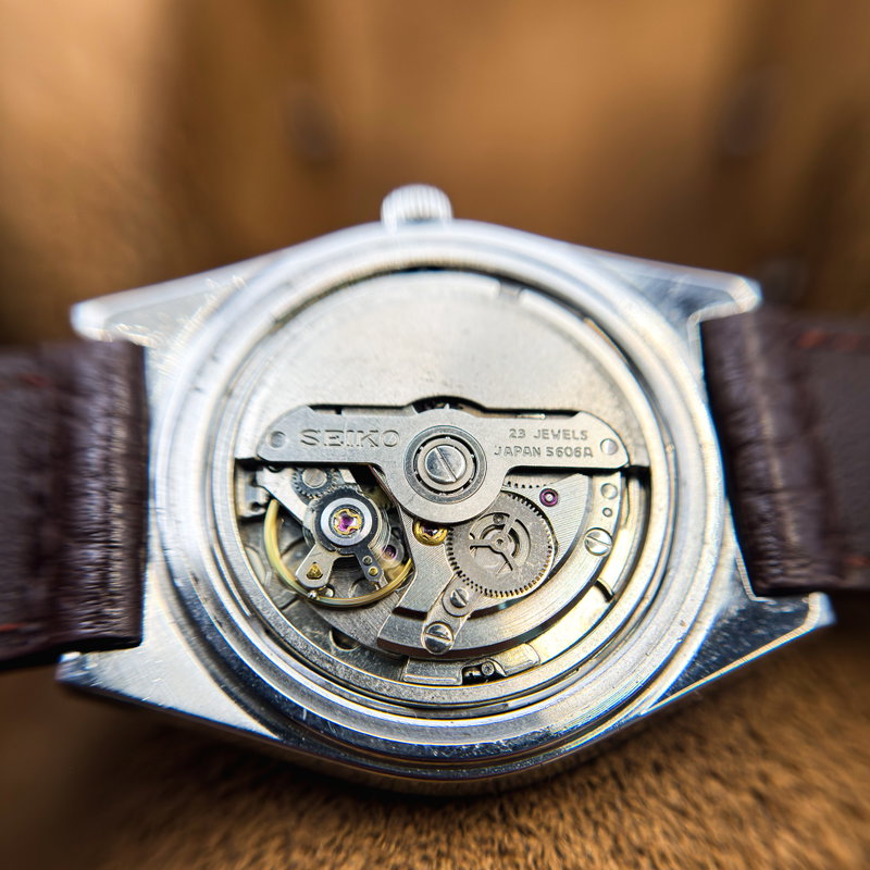 Seiko Seiko - Lord Matic "Gradient Golden Sunburst" [Near-Mint] 凛光 (Rinkō) – Dignified Light - No reserve price - 5606-7351 - Men - 1974 vintage watch - image 26