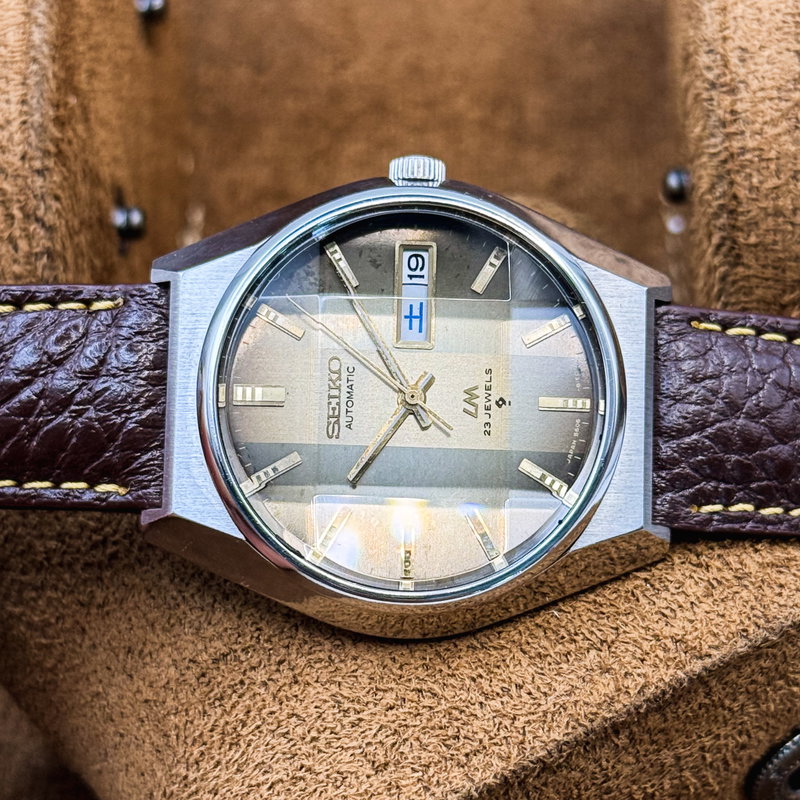 Seiko Seiko - Lord Matic "Gradient Golden Sunburst" [Near-Mint] 凛光 (Rinkō) – Dignified Light - No reserve price - 5606-7351 - Men - 1974 vintage watch - image 27