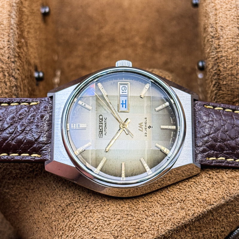 Seiko Seiko - Lord Matic "Gradient Golden Sunburst" [Near-Mint] 凛光 (Rinkō) – Dignified Light - No reserve price - 5606-7351 - Men - 1974 vintage watch - image 28
