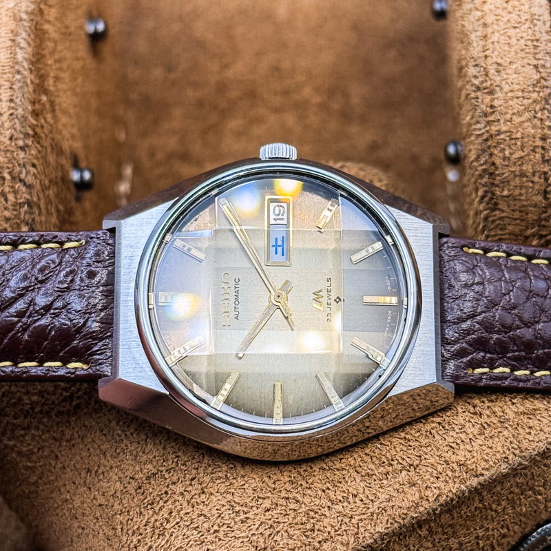 Seiko Seiko - Lord Matic "Gradient Golden Sunburst" [Near-Mint] 凛光 (Rinkō) – Dignified Light - No reserve price - 5606-7351 - Men - 1974 vintage watch - image 29