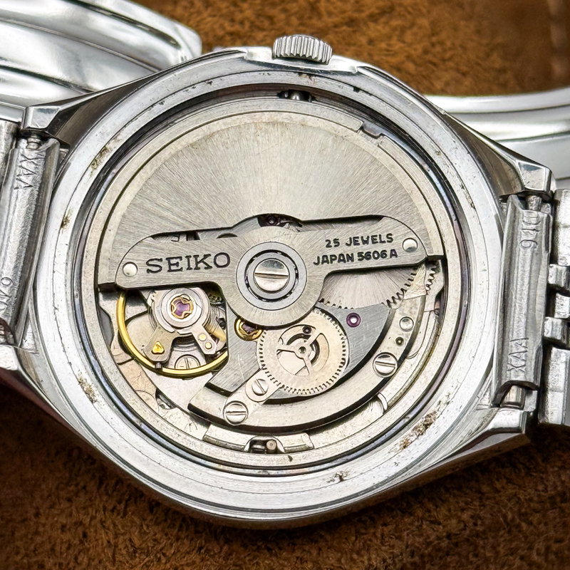 Seiko Seiko - Lord Matic "Gradient Blue Sunburst" 凛光 (Rinkō) – Dignified Light - No reserve price - 5606-7300 - Men - 1974 vintage watch - image 28