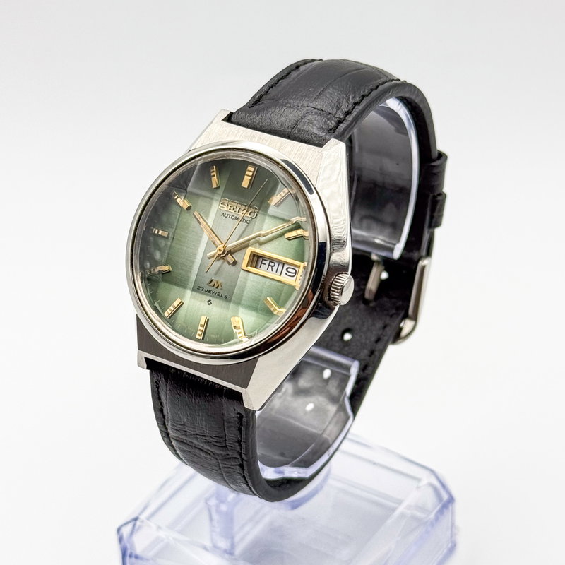 Seiko Seiko - Lord Matic "Gradient Green Sunburst" [Near-Mint] 流光 (Ryūkō) – Flowing Light - No reserve price - 5606-7310 - Men - 1973 vintage watch - image 2