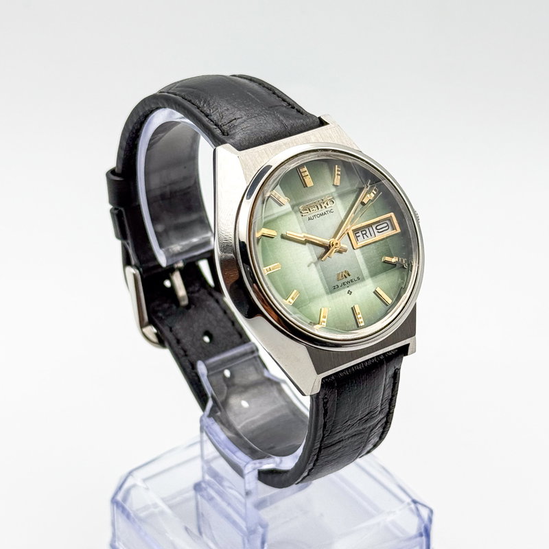 Seiko Seiko - Lord Matic "Gradient Green Sunburst" [Near-Mint] 流光 (Ryūkō) – Flowing Light - No reserve price - 5606-7310 - Men - 1973 vintage watch - image 5