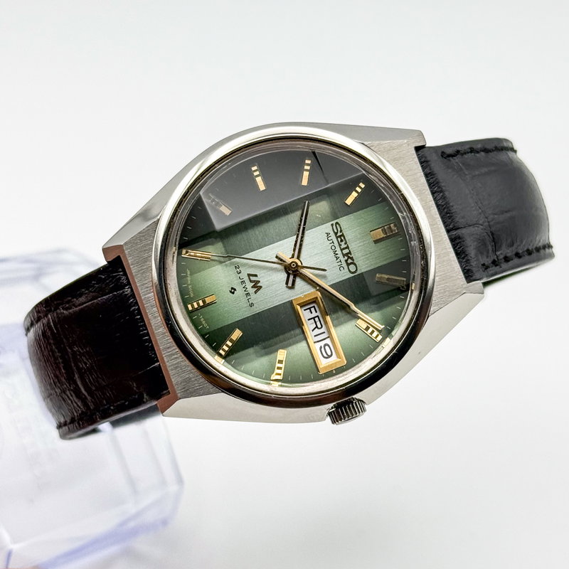 Seiko Seiko - Lord Matic "Gradient Green Sunburst" [Near-Mint] 流光 (Ryūkō) – Flowing Light - No reserve price - 5606-7310 - Men - 1973 vintage watch - image 10