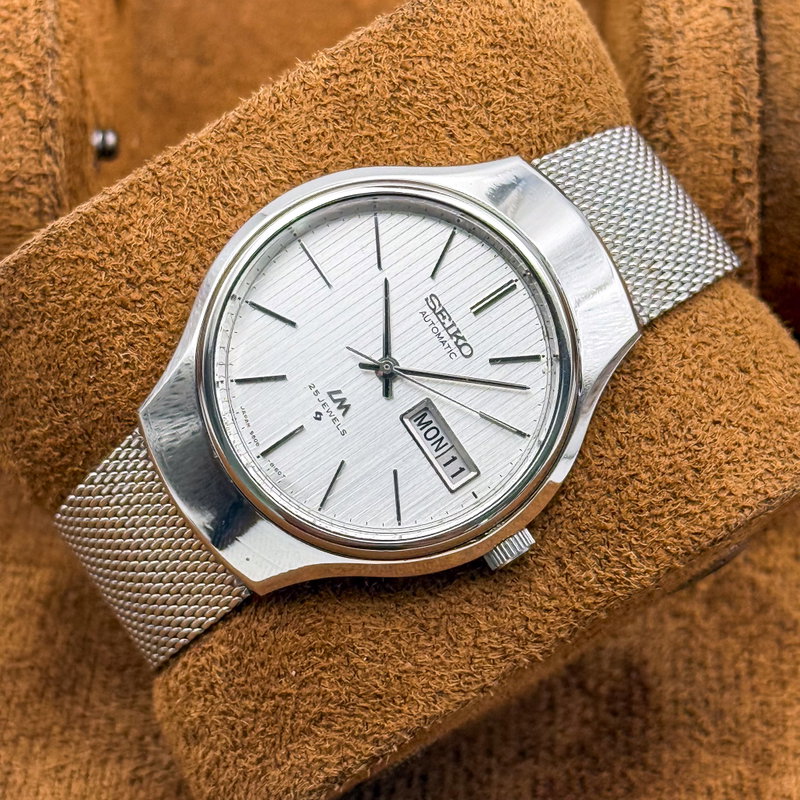 Seiko Seiko - Lord Matic 光紋 (Kōmon) – Light Crest - No reserve price - 5606-8120 - Men - 1975 vintage watch - image 8