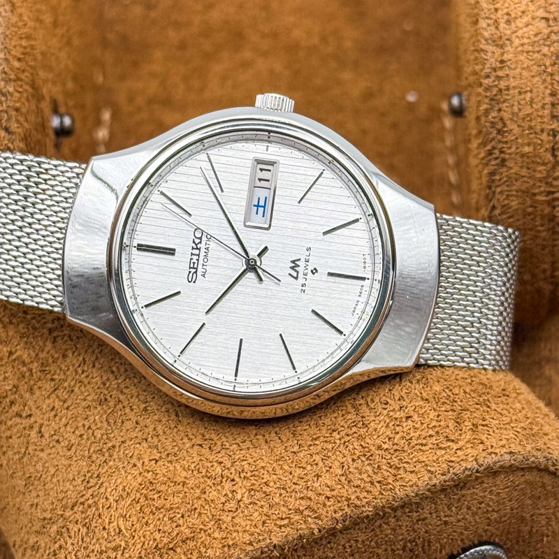 Seiko Seiko - Lord Matic 光紋 (Kōmon) – Light Crest - No reserve price - 5606-8120 - Men - 1975 vintage watch - image 16