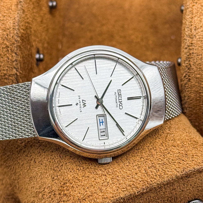 Seiko Seiko - Lord Matic 光紋 (Kōmon) – Light Crest - No reserve price - 5606-8120 - Men - 1975 vintage watch - image 18