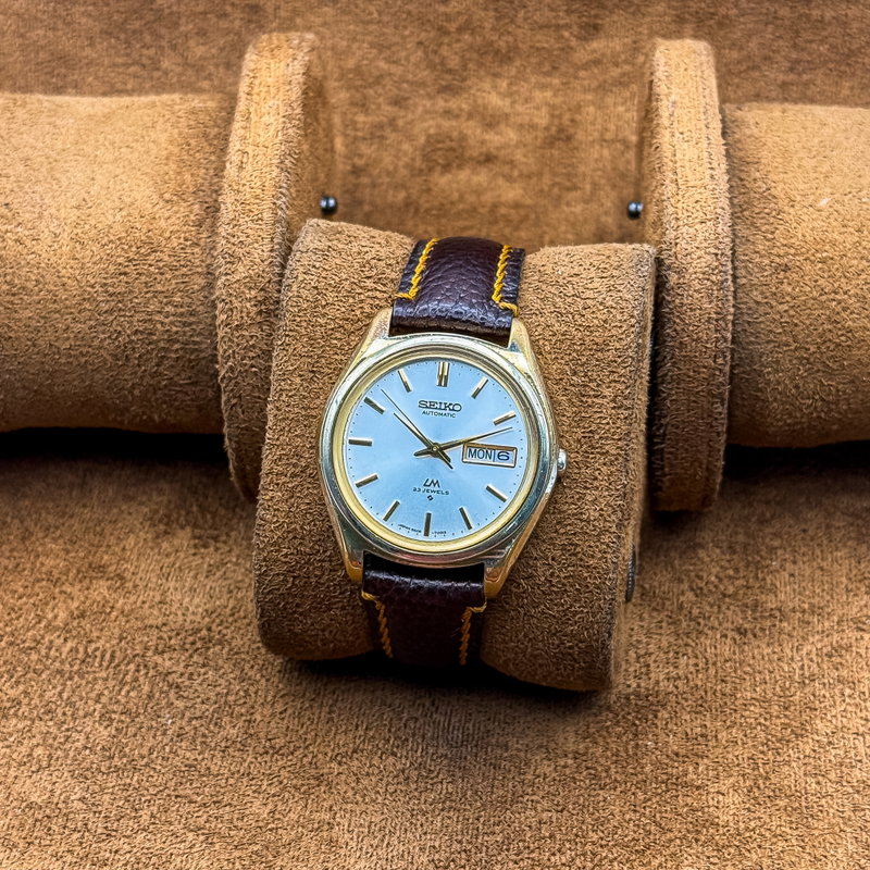 Seiko Seiko - Lord Matic 金風 (Kinpū) – Golden Wind - No reserve price - 5606-7070 - Men - 1973 vintage watch - image 9