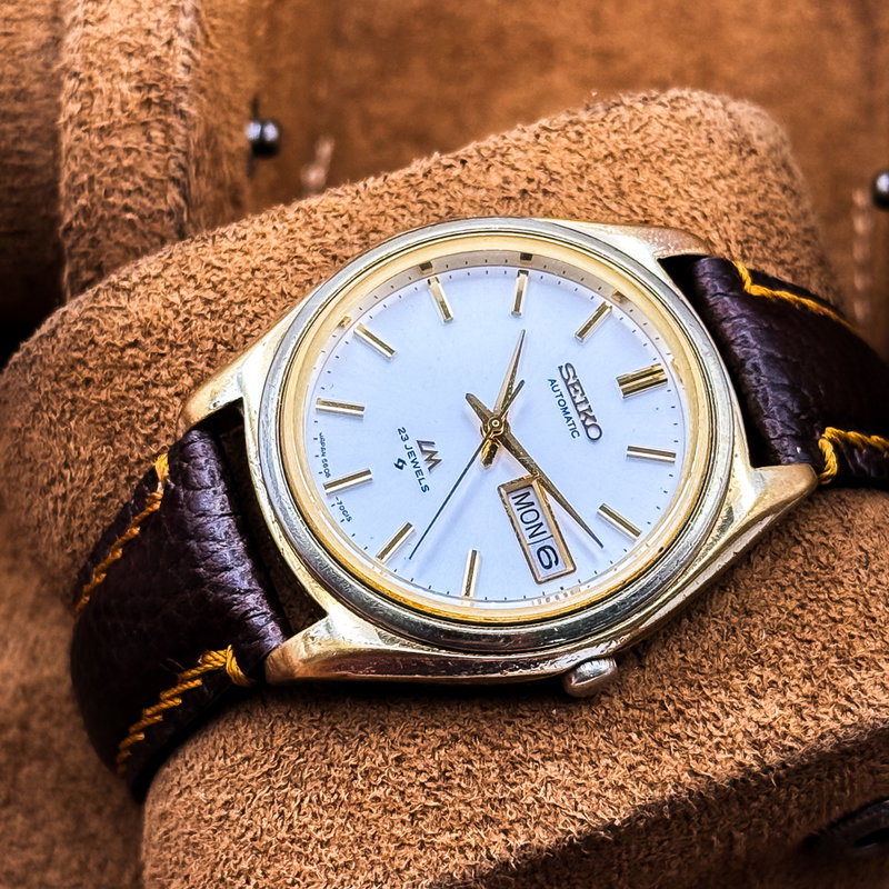 Seiko Seiko - Lord Matic 金風 (Kinpū) – Golden Wind - No reserve price - 5606-7070 - Men - 1973 vintage watch - image 15