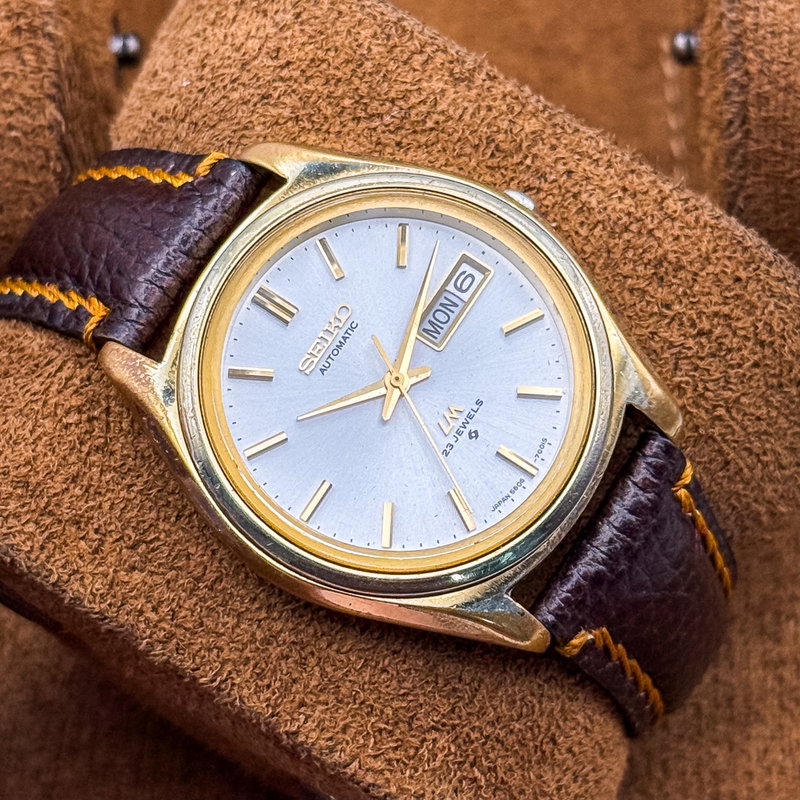 Seiko Seiko - Lord Matic 金風 (Kinpū) – Golden Wind - No reserve price - 5606-7070 - Men - 1973 vintage watch - image 16