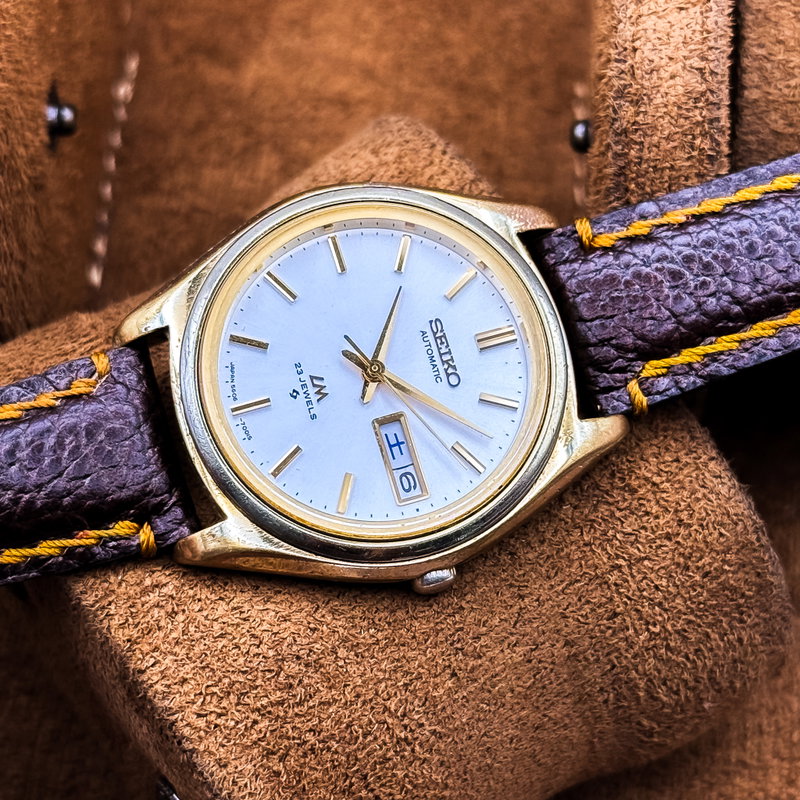 Seiko Seiko - Lord Matic 金風 (Kinpū) – Golden Wind - No reserve price - 5606-7070 - Men - 1973 vintage watch - image 18