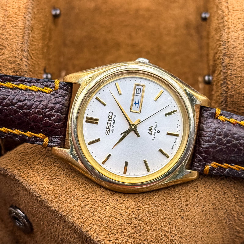 Seiko Seiko - Lord Matic 金風 (Kinpū) – Golden Wind - No reserve price - 5606-7070 - Men - 1973 vintage watch - image 19