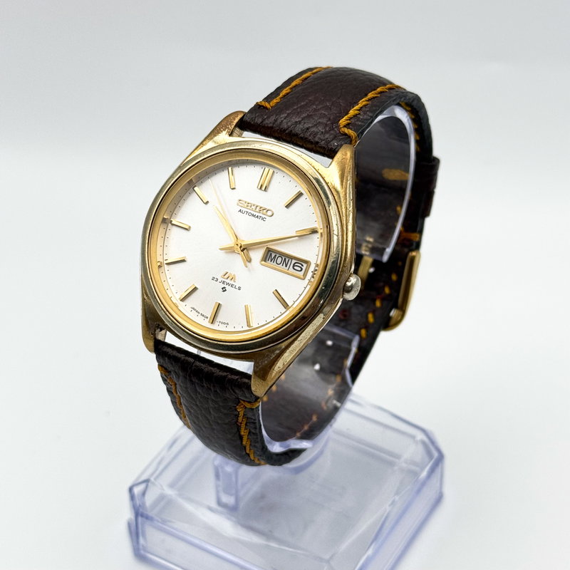 Seiko Seiko - Lord Matic 金風 (Kinpū) – Golden Wind - No reserve price - 5606-7070 - Men - 1973 vintage watch - image 21