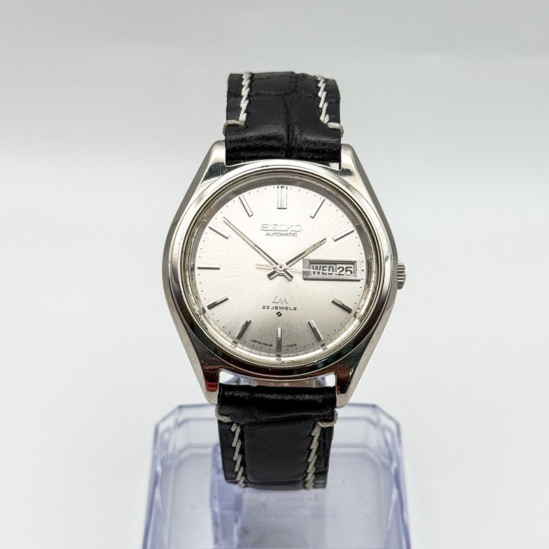 Seiko Seiko - Lord Matic 銀波 (Ginpa) – Silver Wave - No reserve price - 5606-7070 - Men - 1970 vintage watch - image 3