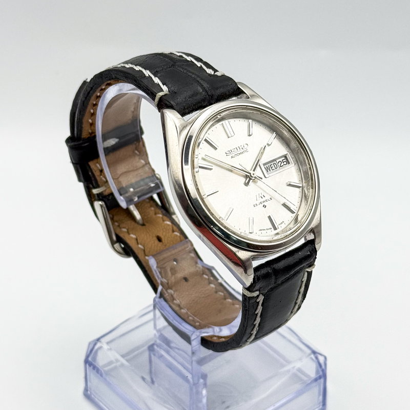 Seiko Seiko - Lord Matic 銀波 (Ginpa) – Silver Wave - No reserve price - 5606-7070 - Men - 1970 vintage watch - image 4