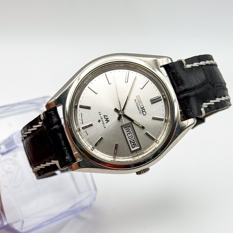Seiko Seiko - Lord Matic 銀波 (Ginpa) – Silver Wave - No reserve price - 5606-7070 - Men - 1970 vintage watch - image 8