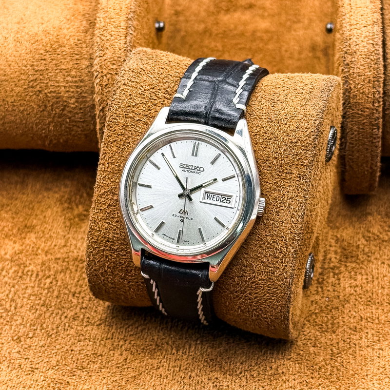 Seiko Seiko - Lord Matic 銀波 (Ginpa) – Silver Wave - No reserve price - 5606-7070 - Men - 1970 vintage watch - image 10