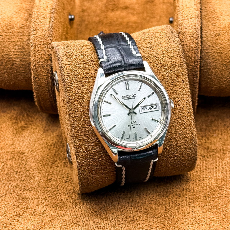 Seiko Seiko - Lord Matic 銀波 (Ginpa) – Silver Wave - No reserve price - 5606-7070 - Men - 1970 vintage watch - image 11