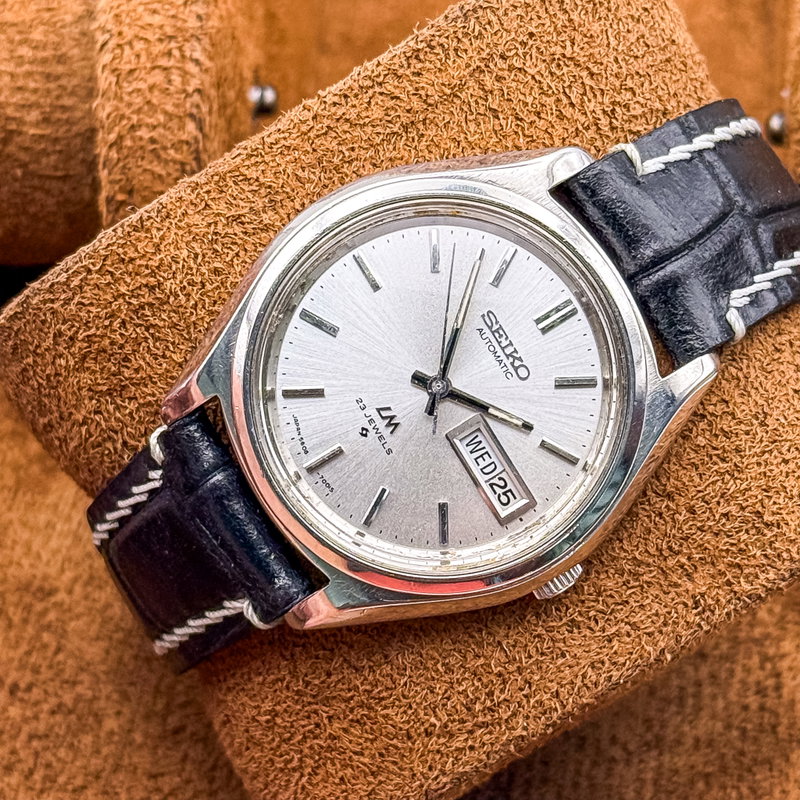 Seiko Seiko - Lord Matic 銀波 (Ginpa) – Silver Wave - No reserve price - 5606-7070 - Men - 1970 vintage watch - image 14