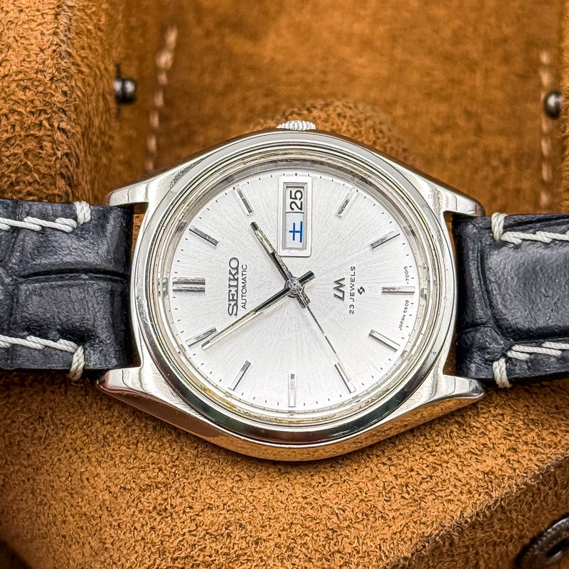 Seiko Seiko - Lord Matic 銀波 (Ginpa) – Silver Wave - No reserve price - 5606-7070 - Men - 1970 vintage watch - image 19