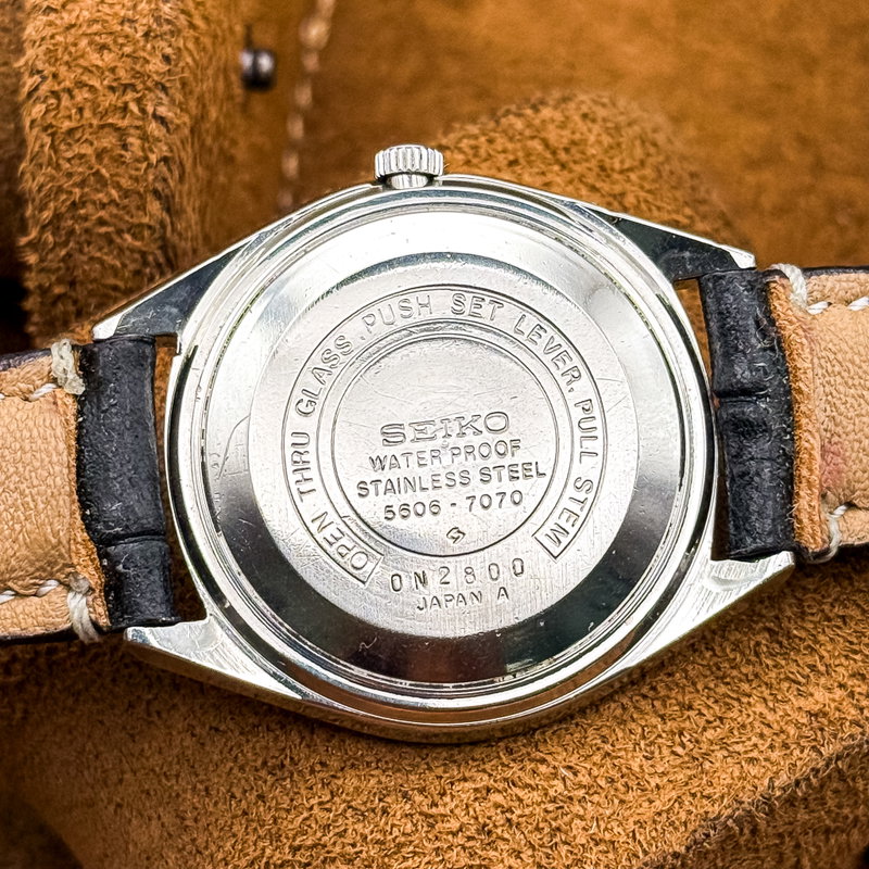 Seiko Seiko - Lord Matic 銀波 (Ginpa) – Silver Wave - No reserve price - 5606-7070 - Men - 1970 vintage watch - image 20