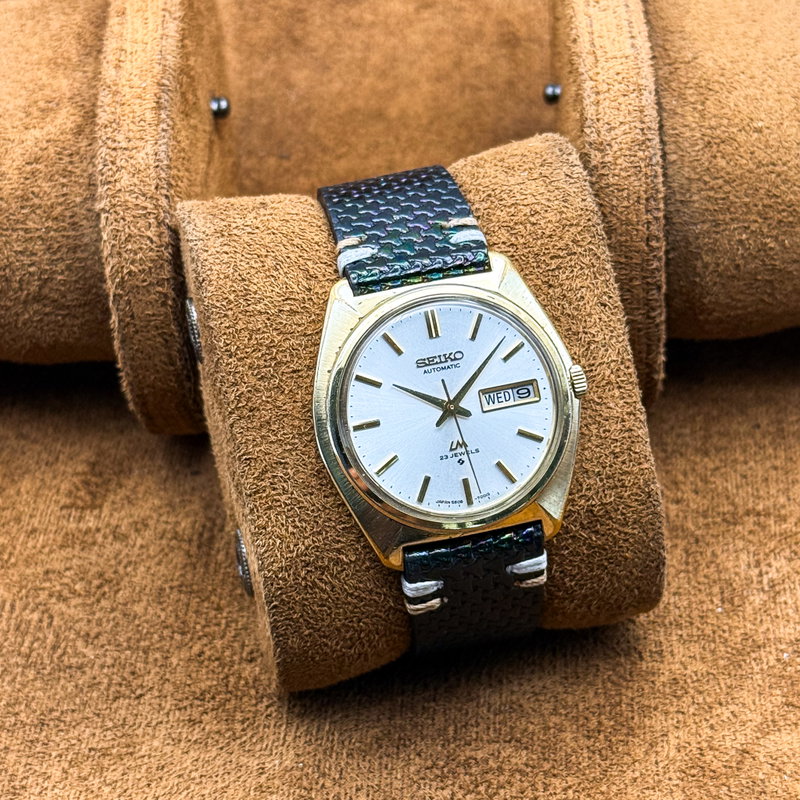 Seiko Seiko - Lord Matic 点光 (Tenkō) – Point Light - No reserve price - 5606-7000 - Men - 1970-1979  vintage watch - image 12
