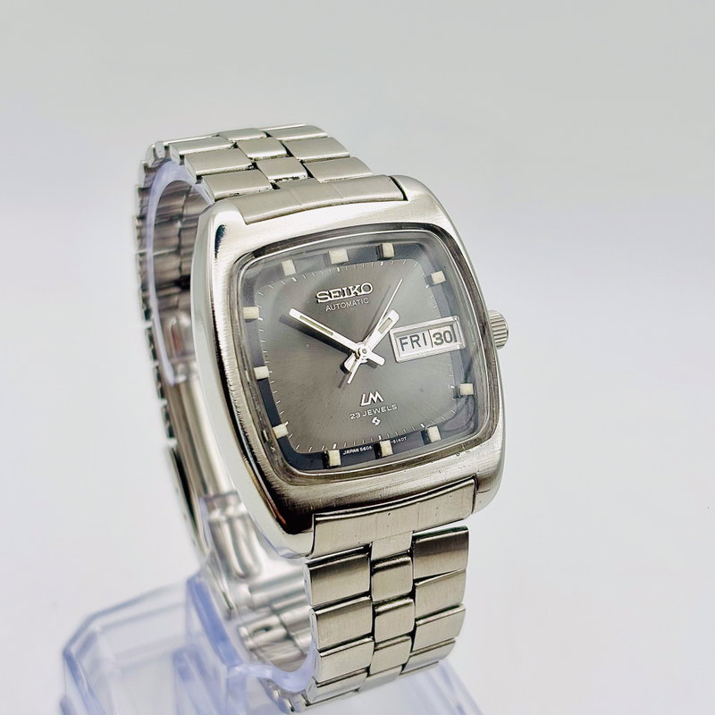 Seiko Seiko - Lord Matic ["Graphite Noir"] 薄影 (Usu-kage) – Soft Shadow - No reserve price - 5606-5040 - Men - 1971 vintage watch - image 1