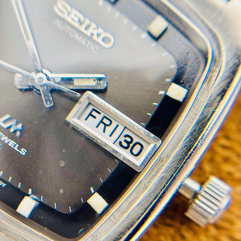 Seiko Seiko - Lord Matic ["Graphite Noir"] 薄影 (Usu-kage) – Soft Shadow - No reserve price - 5606-5040 - Men - 1971 vintage watch - image 7