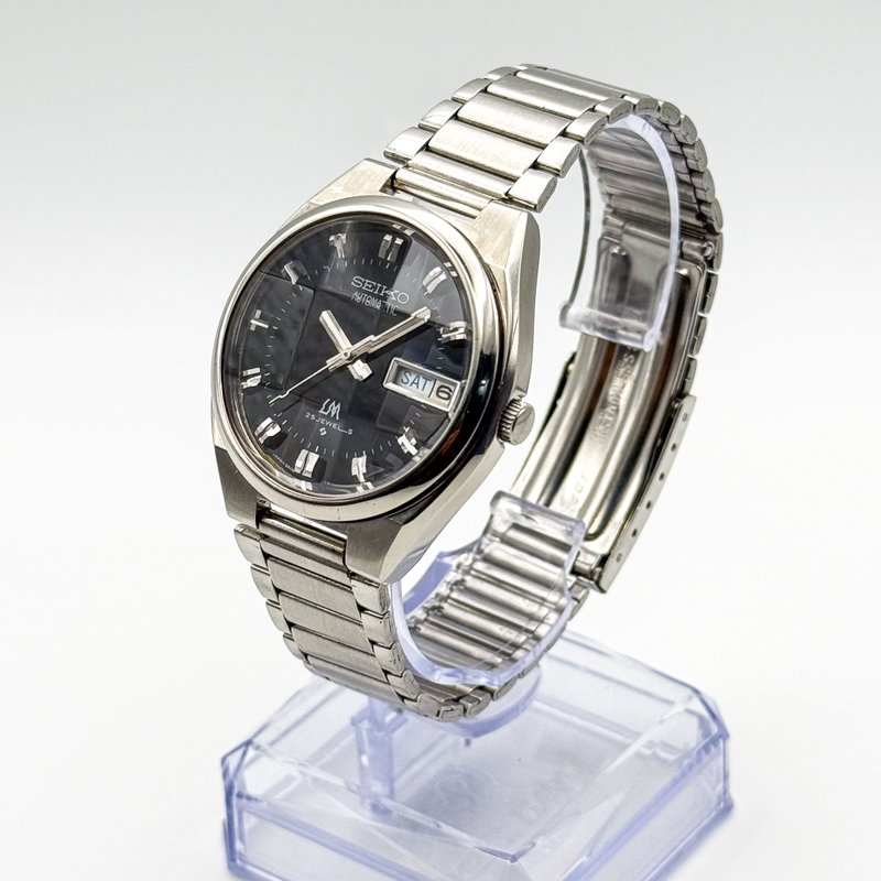 Seiko Seiko - Lord Matic "Deep Blue Sunburst" 閃影 (Senei) – Flashing Shadow - No reserve price - 5606-7340 - Men - 1974 vintage watch - image 3