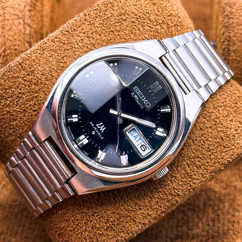 Seiko Seiko - Lord Matic "Deep Blue Sunburst" 閃影 (Senei) – Flashing Shadow - No reserve price - 5606-7340 - Men - 1974 vintage watch - image 17