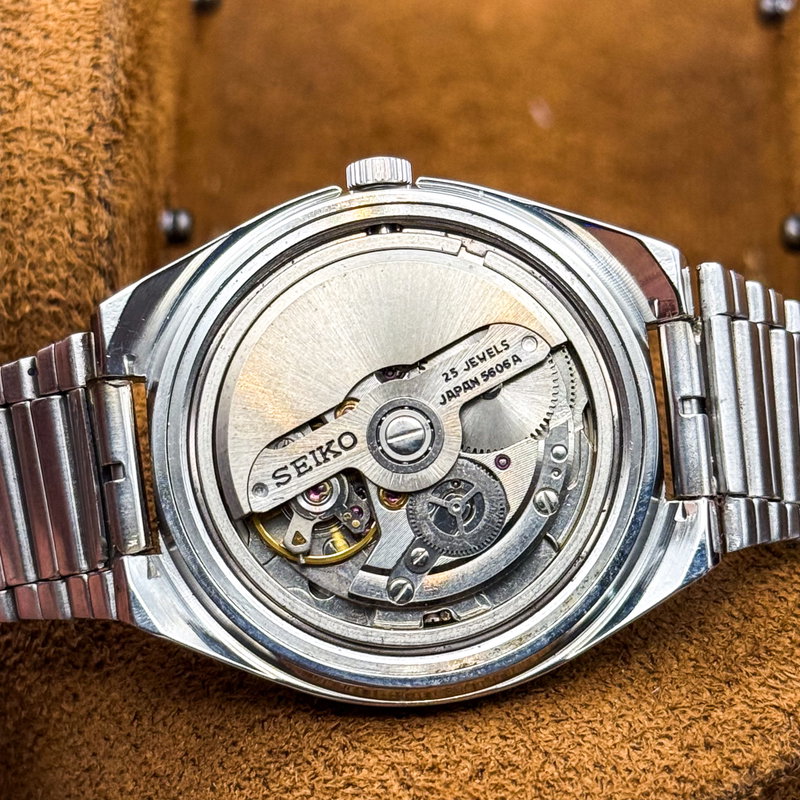 Seiko Seiko - Lord Matic "Deep Blue Sunburst" 閃影 (Senei) – Flashing Shadow - No reserve price - 5606-7340 - Men - 1974 vintage watch - image 28