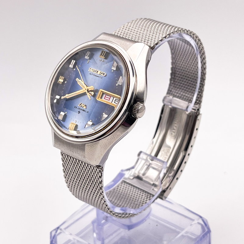 Seiko Seiko - Lord Matic "Gradient Blue Sunburst" 青嵐 (Ao Arashi) – Blue Storm - No reserve price - 5606-7290 - Men - 1973 vintage watch - image 2