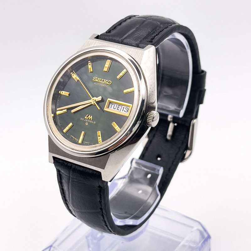 Seiko Seiko - Lord Matic "Emerald Gradient Green Sunburst" 線輝 (Senki) – Radiant Lines - No reserve price - 5606-7310 - Men - 1973 vintage watch - image 2