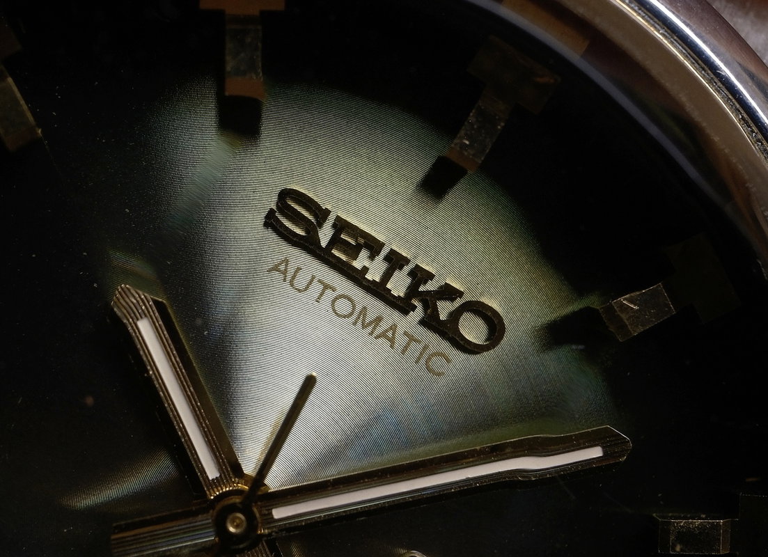 Seiko Seiko - Lord Matic "Gradient Green Sunburst" 翠王 (Suiō) – Emerald King - No reserve price - 5606-7320 - Men - 1973 vintage watch - image 4