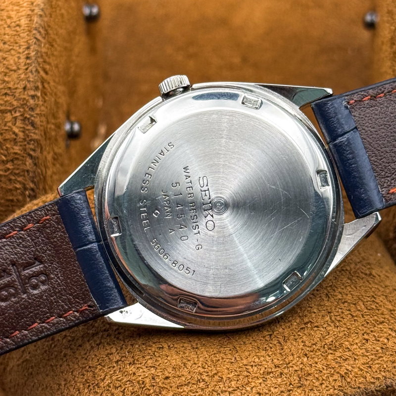 Seiko Seiko - Lord Matic "Gradient Teal Sunburst" 光精 (Kōsei) – Light Essence - No reserve price - 5606-8051 - Men - 1975 vintage watch - image 21