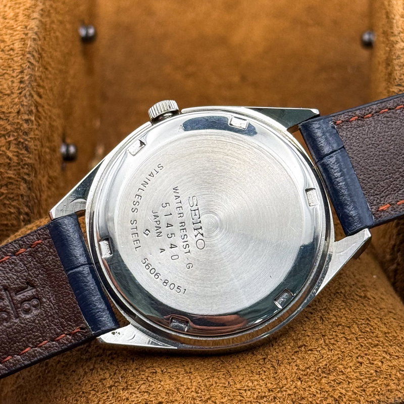 Seiko Seiko - Lord Matic "Gradient Teal Sunburst" 光精 (Kōsei) – Light Essence - No reserve price - 5606-8051 - Men - 1975 vintage watch - image 22