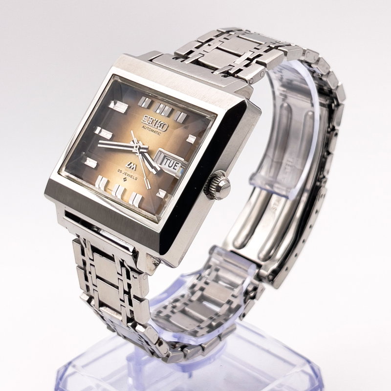 Seiko Seiko - Lord Matic "Gradient Golden Sunburst" 志光 (Shikō) – Light of Ambition - No reserve price - 5606-5080 - Men - 1972 vintage watch - image 2